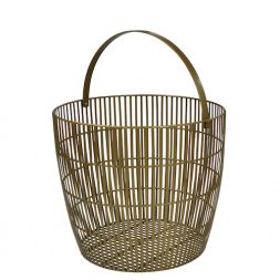 Golden Basket 35x35 cm 